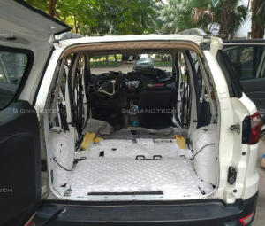N-Fiber Soundproof Cotton in car