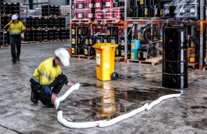 Spill Kit prevents oil spread at factories
