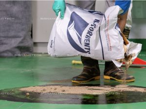N-Sorbents Oil Absorbent Powder for oil spill cleanup