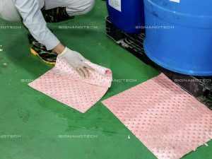 H-FIBER Chemical Absorbent Pads "Saves the Day" Across Industries