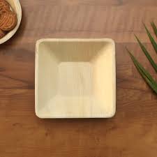 Areca Leaf Plates - square plate 7