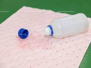 H-Fiber chemical absorbent pad from Bignanotech